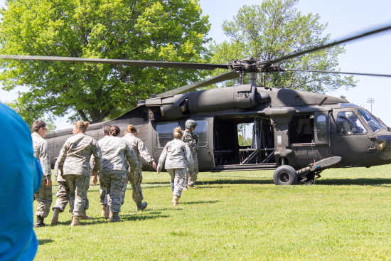Local News: Nevada JROTC cadets fly in Blackhawk helicopter (5/6/16)
